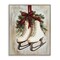 Stupell Industries Festive Ice Skates Framed Giclee, design by Arlington Prints